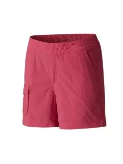 Columbia Girls' Silver Ridge Pull On Short -Outdoor Clothing Shop 1713301 punchpink 4a6935ee 15f3 410c 8673 fc5faa5c692a