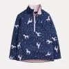 Little Joules Girls' Fairdale 1/4 Zip -Outdoor Clothing Shop 201342 navyunicorn fcd1720f 0274 4fe9 9471 6d6604af1b27