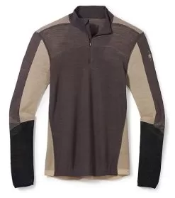 Smartwool Men's Intraknit Thermal Merino Colorblock 1/4 Zip