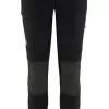 Fjallraven Women's Abisko Trekking Tights -Outdoor Clothing Shop 30874 black l