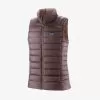 Patagonia Women's Down Sweater Vest -Outdoor Clothing Shop 32131 DUSKY BROWN l