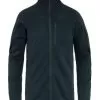 Fjallraven Men's Abisko Lite Fleece Jacket -Outdoor Clothing Shop 33178 NAVY l