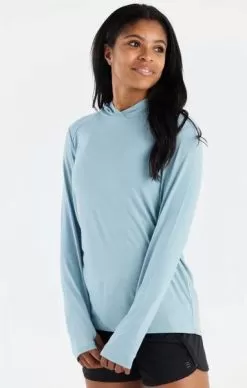 Women's Bamboo Shade Hoody II -Outdoor Clothing Shop 33313 OCEAN MIST l