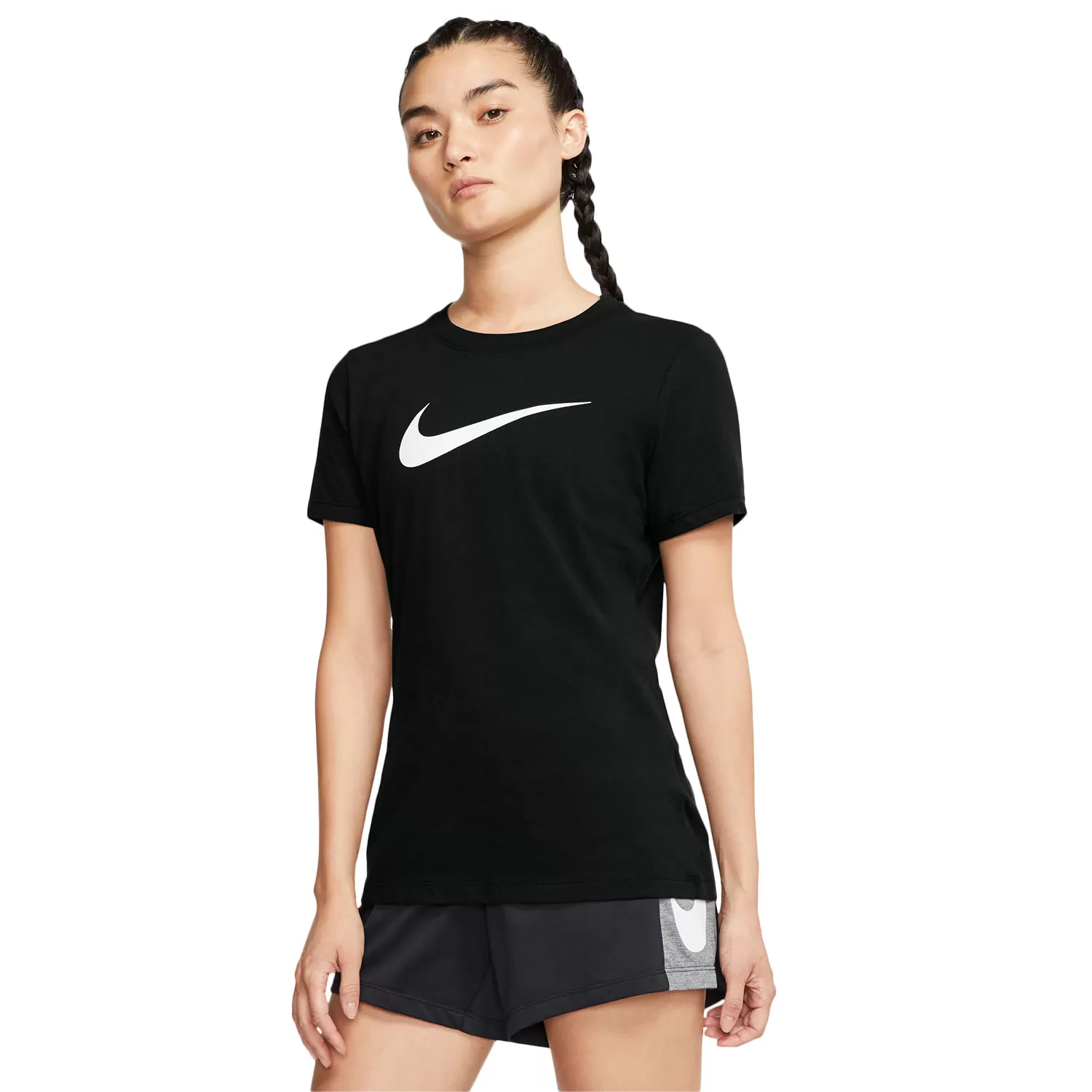 Nike Women's Dri-FIT Logo Tee 4 Nike Women's Dri-FIT Logo Tee - Image 2