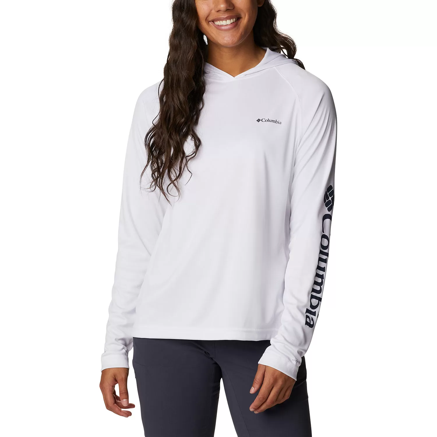 Columbia Women's Long-Sleeve Forkstream Hoodie 3 Columbia Women's Long-Sleeve Forkstream Hoodie