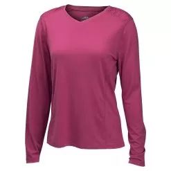 Pacific Trail Women's Long-Sleeve V-Neck Sun Tee