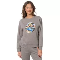 Hurley Women's May Girlfriend Fleece Crewneck Sweater
