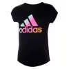 Adidas Girls' Rainbow Foil T-Shirt