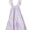 Seafolly Girls' Peacock Paisley Frill Dress