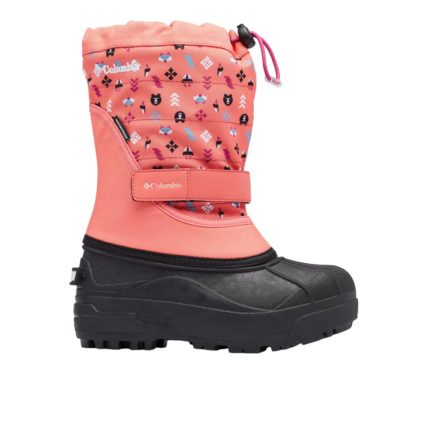 Columbia Powderbug Plus II Print Girls' Cold-Weather Boots 3 Columbia Powderbug Plus II Print Girls' Cold-Weather Boots