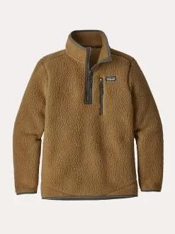 Patagonia Boys' Retro Pile Fleece 1/4 Zip