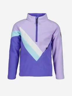 Obermeyer Girls' Morgan Fleece Top -Outdoor Clothing Shop 77041xPURRPLExPrimary 97066807