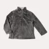 True Grit Boys' Double Plush 1/4 Zip Pullover -Outdoor Clothing Shop 81y02dfp charcoal 2b49f640 3ef6 42c2 b9fc 790ddf374a85