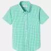 Classic Prep Boys' Owen Seersucker Short Sleeve Button Down Shirt -Outdoor Clothing Shop BS21055SGMxBLARNEYBRIGHTWHITExPrimary 30416426