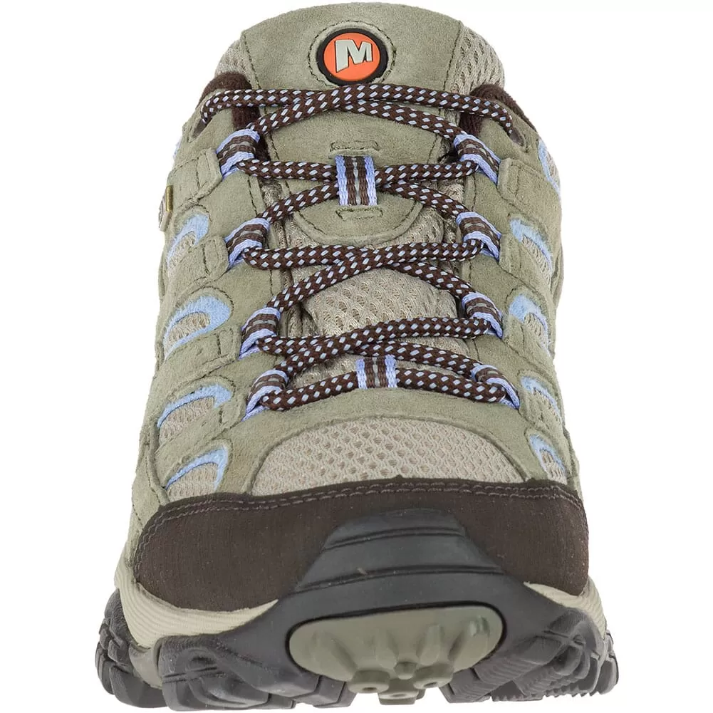 Merrell Women's Moab 2 WP Wide Hiking Shoes - Dusty Olive 5 Merrell Women's Moab 2 WP Wide Hiking Shoes - Dusty Olive - Image 3