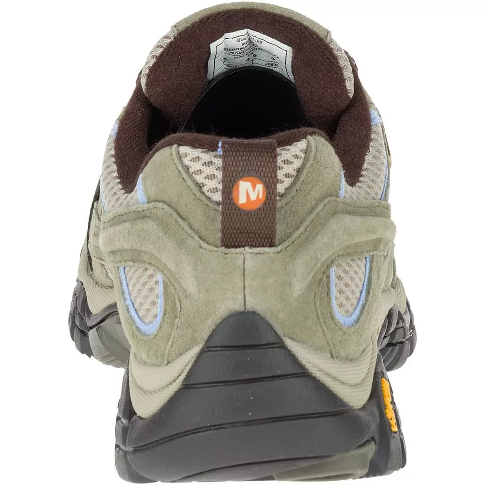 Merrell Women's Moab 2 WP Wide Hiking Shoes - Dusty Olive 6 Merrell Women's Moab 2 WP Wide Hiking Shoes - Dusty Olive - Image 4