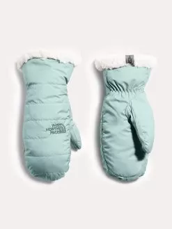 The North Face Girls' Reversible Mossbud Swirl Mitts -Outdoor Clothing Shop NF0A34OD RT5WINDMILLBLUE 96f459e0 f433 4241 869f 113bf76dd4e6