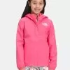 The North Face Girls' Resolve Reflective Jacket -Outdoor Clothing Shop NF0A55LRxPRIMPINKxPrimary 34052970