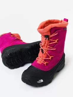 The North Face Youth Alpenglow V Waterproof Boots -Outdoor Clothing Shop NF0A5LXFxFUSCHIAPINKCORALSUNRISExPrimary 79212470