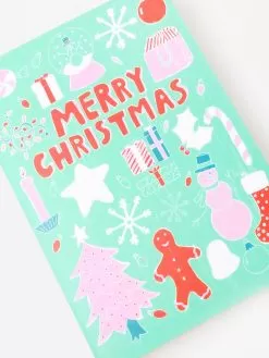 Normandie Illustration Merry Christmas Card