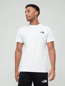 THE NORTH FACE Men's S/S Simple Dome Tee - White