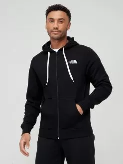 THE NORTH FACE Men's Open Gate Full Zip Hoodie - Black/White