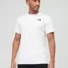 THE NORTH FACE Men's S/S Redbox Tee - White