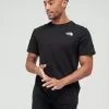 THE NORTH FACE Men's S/S Redbox Tee - Black -Outdoor Clothing Shop QHTEM SQ1 0000000004 BLACK MDf