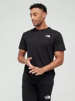 THE NORTH FACE Men's S/S Redbox Tee - Black