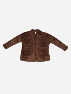 GTOG Girls' Fuzzy Long Cardigan