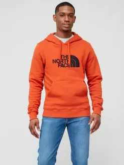 THE NORTH FACE Drew Peak Pullover Hoodie - Orange  -Outdoor Clothing Shop VCIXX SQ4 0000000143 BROWN MDd