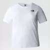 THE NORTH FACE Short Sleeve Simple Dome Tee - White (Plus) -Outdoor Clothing Shop VD4GM SQ1 0000000013 WHITE MDf
