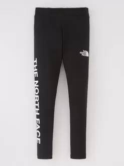 THE NORTH FACE Older Girl Graphic Leggings - Black