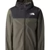 THE NORTH FACE Teen Rainwear Shell Jacket - Khaki -Outdoor Clothing Shop VFTZE SQ1 0000000058 KHAKI SLf