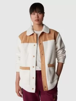 THE NORTH FACE Women's Cragmont Fleece Shacket - White