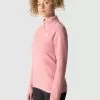 THE NORTH FACE Women's 100 Glacier 1/4 Zip Top - Pink -Outdoor Clothing Shop VIPGH SQ1 0000000063 PINK MDf