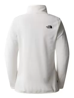 THE NORTH FACE Women's 100 Glacier 1/4 Zip Top - White -Outdoor Clothing Shop VIPGJ SQ4 0000000013 WHITE MDd