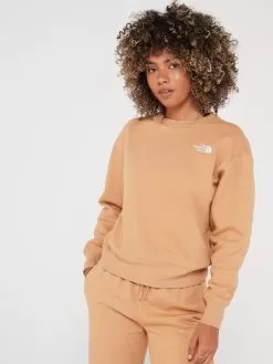 THE NORTH FACE Women's Essential Crew - Brown
