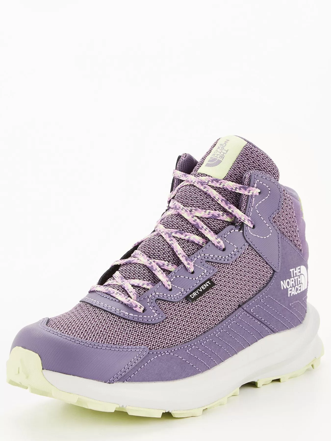 THE NORTH FACE Older Girls Fastpack Waterproof Mid Hiking Boots - Purple 4 THE NORTH FACE Older Girls Fastpack Waterproof Mid Hiking Boots - Purple - Image 2