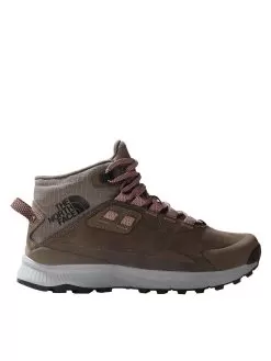 THE NORTH FACE Women's Cragstone Leather Mid Waterproof - Brown