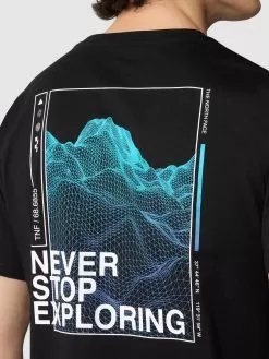 THE NORTH FACE Men's Foundation Graphic T-Shirt - Black -Outdoor Clothing Shop VLFH3 SQ4 0000000004 BLACK MDd