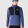 THE NORTH FACE Men's Homesafe Snap Neck Pullover Fleece - Blue -Outdoor Clothing Shop VLFHB SQ1 0000000020 BLUE MDf