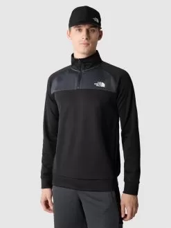 THE NORTH FACE Men's Reaxion 1/4 Zip Fleece - Black