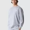 THE NORTH FACE Men's Essential Crew - Grey