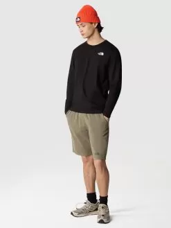 THE NORTH FACE Men's Red Box L/S T-Shirt - Black -Outdoor Clothing Shop VLFJG SQ3 0000000004 BLACK MDo
