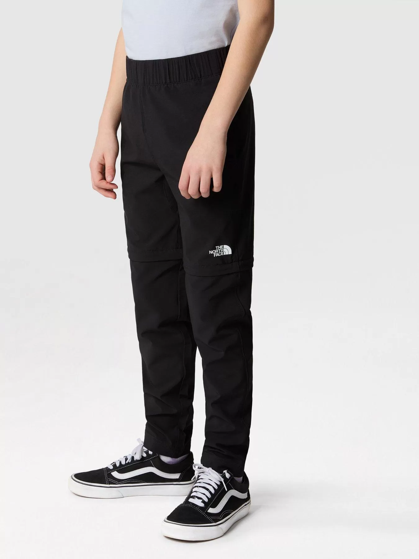 THE NORTH FACE Boys Exploration Convertible Pants - Black 4 THE NORTH FACE Boys Exploration Convertible Pants - Black - Image 2