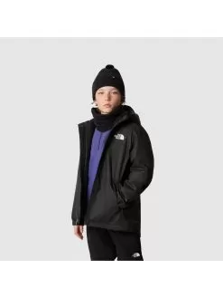 THE NORTH FACE Boys Warm Storm Rain Jacket - Black -Outdoor Clothing Shop VM1T7 SQ4 0000000004 BLACK SLd