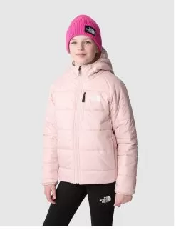 THE NORTH FACE Girls Reversible Perrito Jacket - Light Pink
