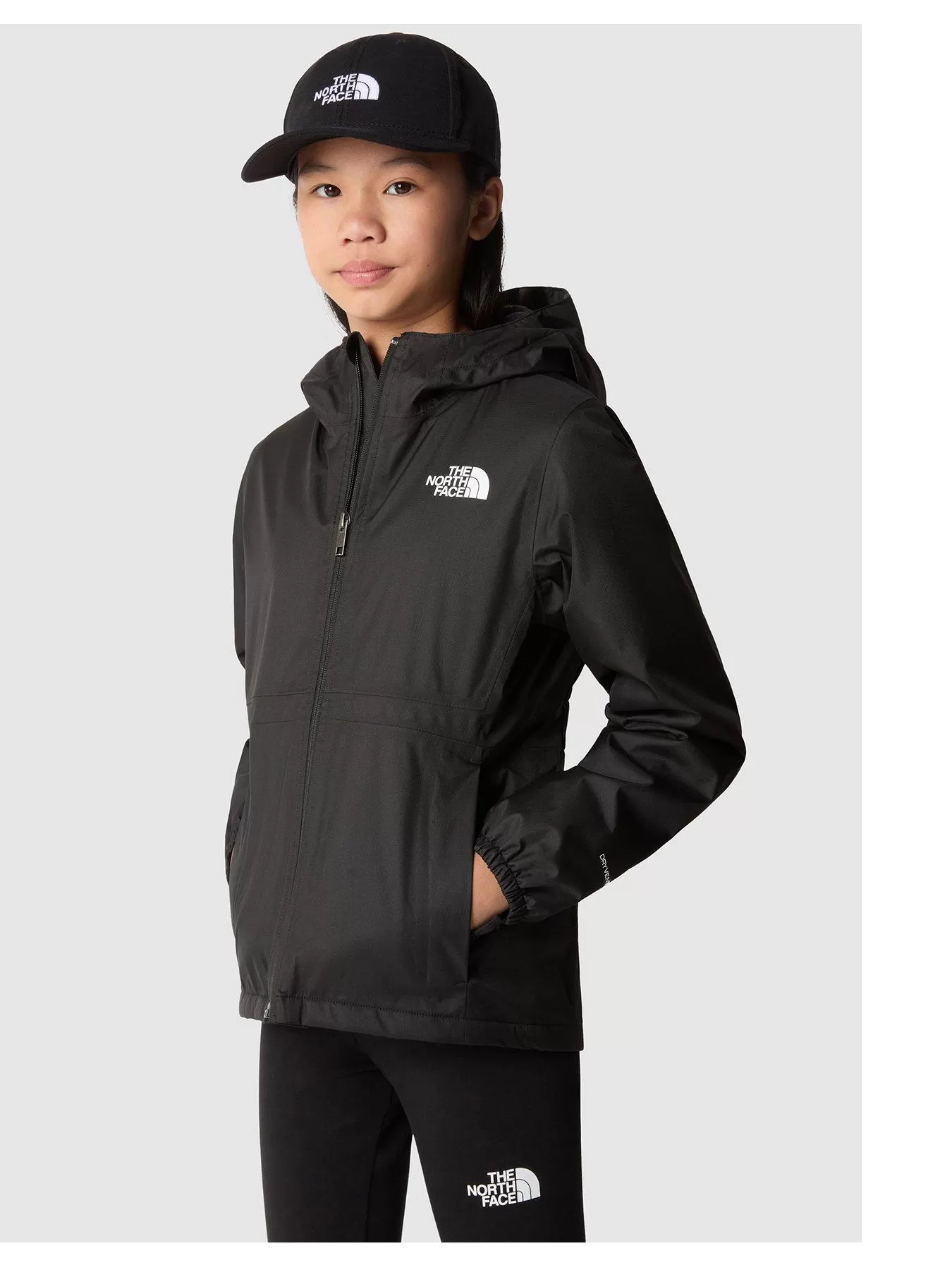 THE NORTH FACE Girls Warm Storm Rain Jacket - Black 3 THE NORTH FACE Girls Warm Storm Rain Jacket - Black