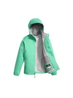 The North Face Girls' Reflective Jacket -Outdoor Clothing Shop a2u2l rwwbermudagreenalt1